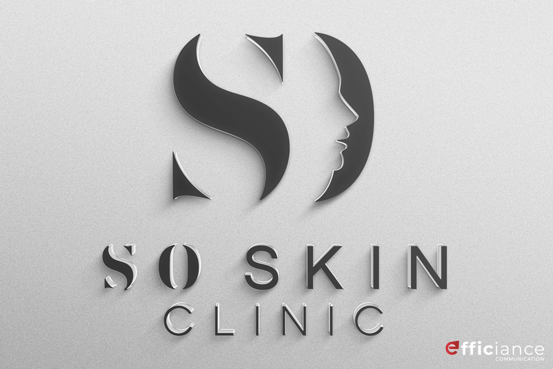 Création du logo pour So Skin Clinic
